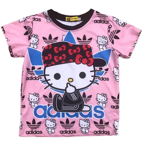 Adidas Hello Kitty Short Sleeve Graphic Baby Tee - Picture 3 of 10